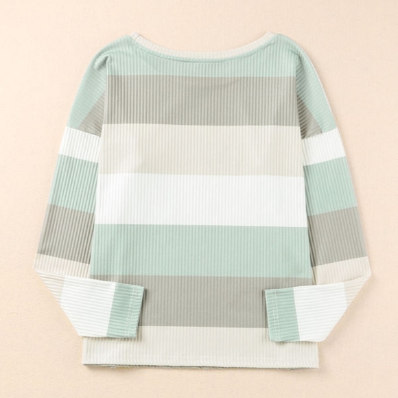 π New Stripped Rib Top - Picture 5 of 10